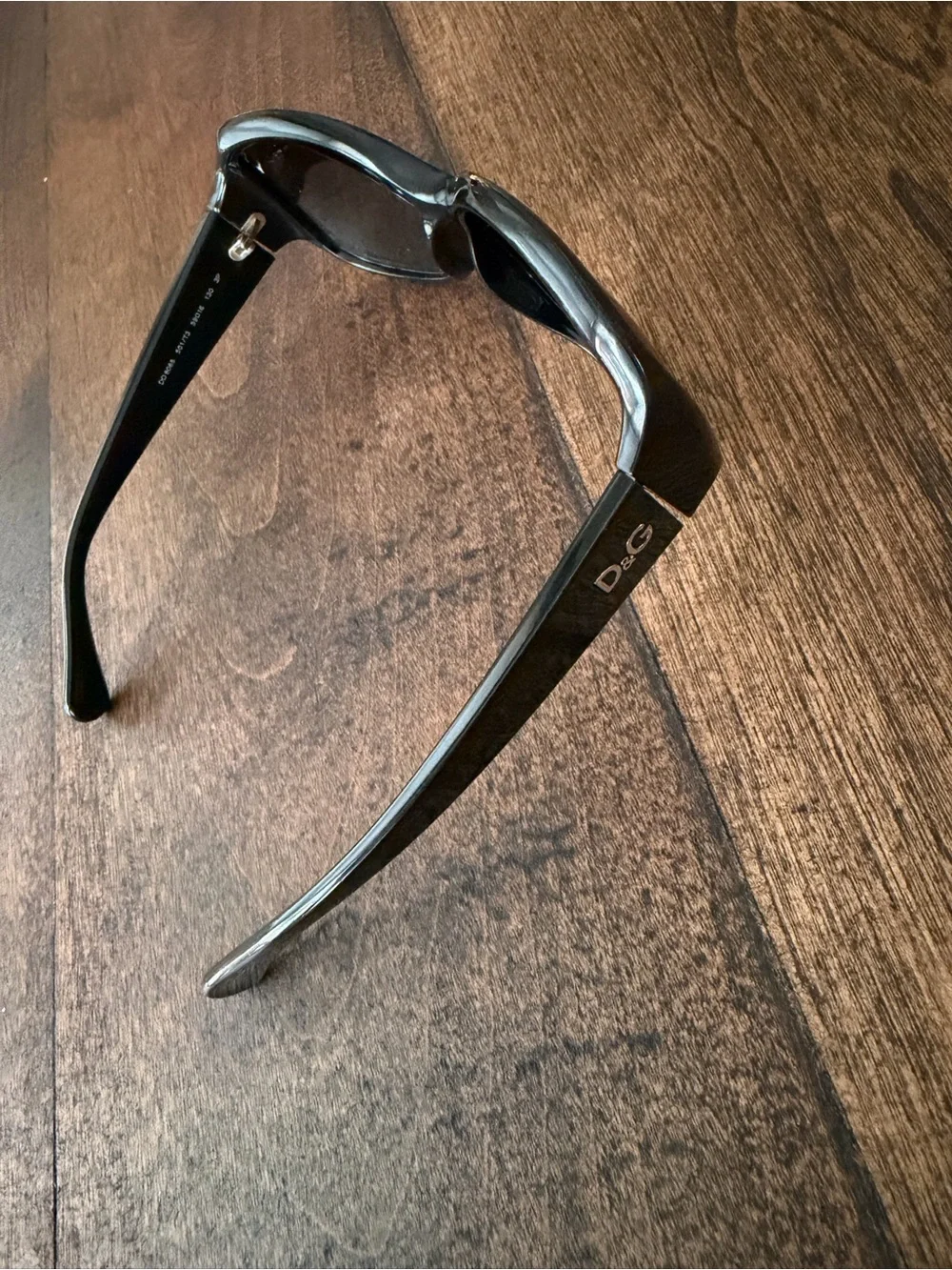 Dolce & Gabbana Black Oval Women's Sunglasses D&G Sunglasses